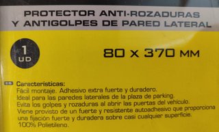 1 Protector de rozaduras para coche (A ELEGIR)