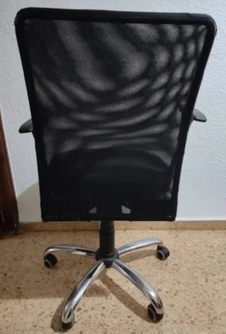 Silla De Oficina Negra Ergonómica