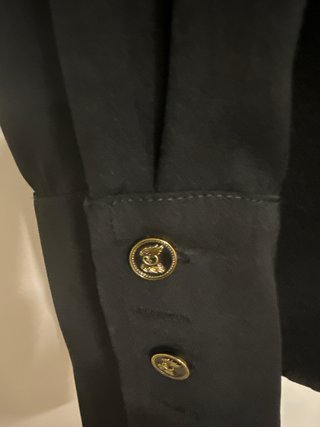 Camisa Capriche Negra Talla M Manga Larga