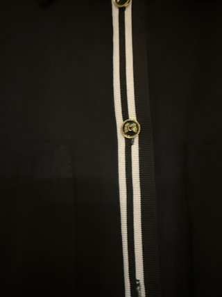 Camisa Capriche Negra Talla M Manga Larga
