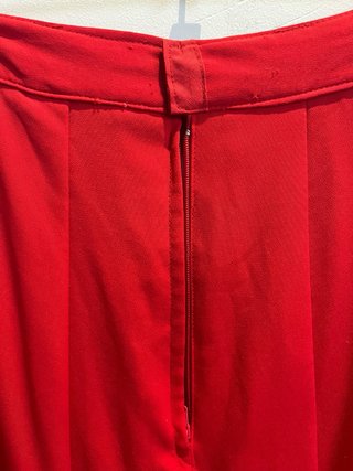Falda flamenca volantes roja