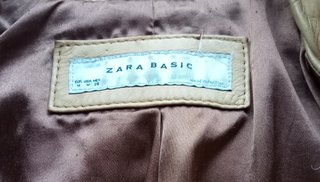 Giacchetta Zara Pelle Donna Taglia M