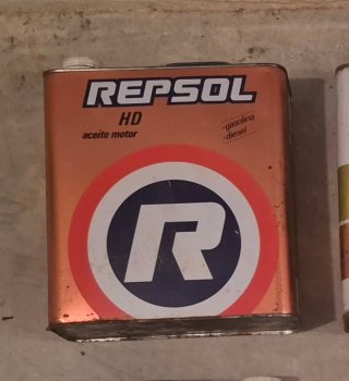RESERVADO Lata aceite Repsol
