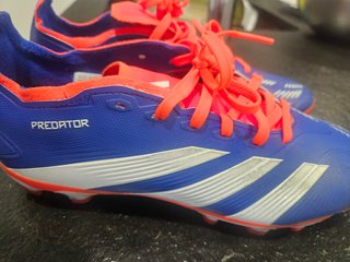 Scarpe da calcio Adidas Predator Blu Arancione