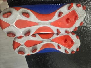 Scarpe da calcio Adidas Predator Blu Arancione
