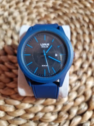 Reloj Lorus Solar Azul