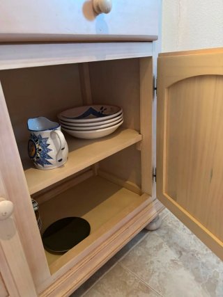 Mueble de salón de madera