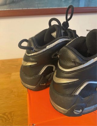 Scarpe Nike Air Uptempo Nere Argento