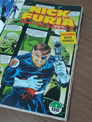 Serie cómics Nick Furia contra S.H.I.E.L.D