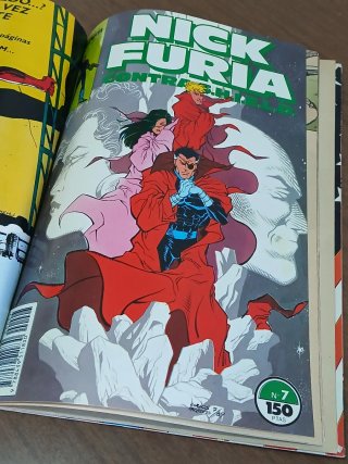 Serie cómics Nick Furia contra S.H.I.E.L.D