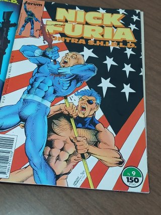 Serie cómics Nick Furia contra S.H.I.E.L.D