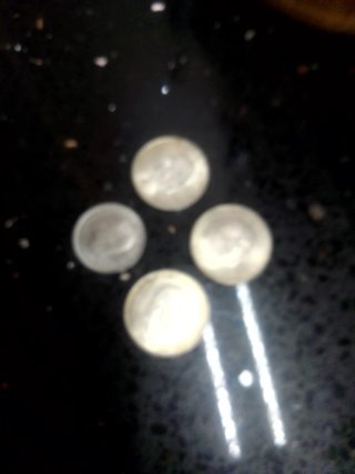 Lote 3 monedas 100 y 50 pesetas España de plata