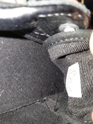 Scarpe Vans nere e bianche misura 41
