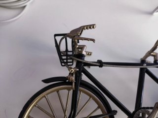 Figura Bicicleta Tándem Negra