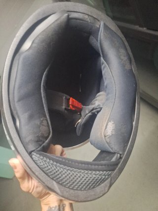 Casco Integral Plateado