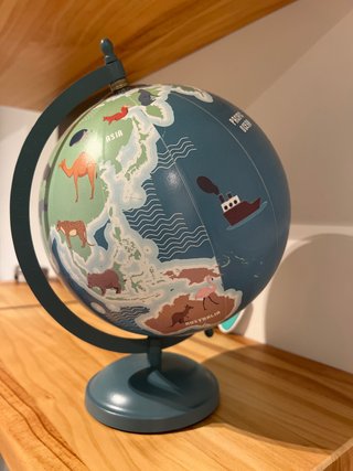 Globo Terraqueo Decorativo Infantil Maison du Mond
