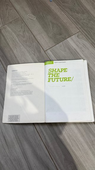 Libros Shape the Future / 1 bachillerato