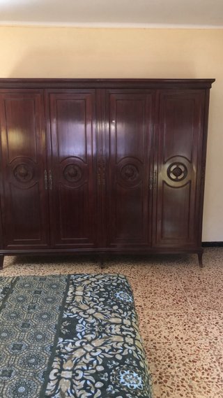 Mesa de comedor y 6 sillas y habitación muebles