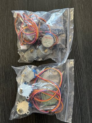 Lotto di 10 motori passo-passo 28BYJ-48 5V + 10 driver