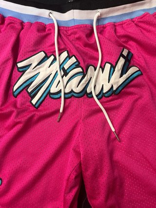 Pantalones Cortos Miami Heat Just Don Rosas