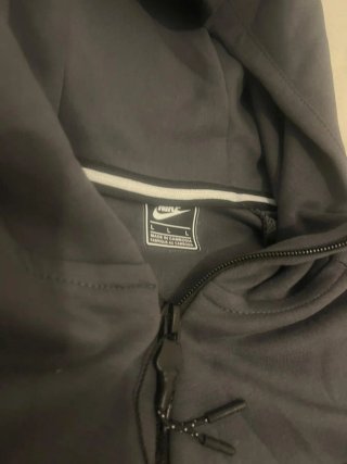 Conjunto Nike Tech Fleece Gris Talla L