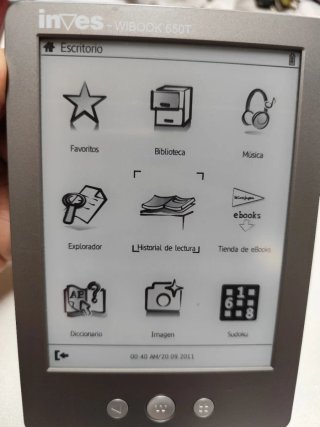 Ebook Inves WIBOOK 650T Gris