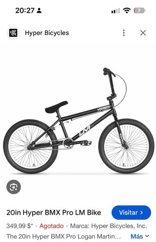 Bicicleta BMX Hyper Bike Co Pro 20in
