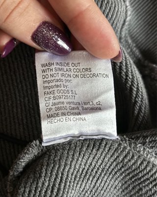 Sudadera Fake Gods Gris