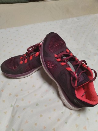 Zapatillas Kalenji Run Support Morado/Rosa