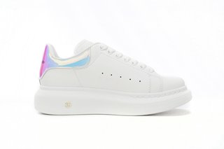 Alexander McQueen Sneakers Bianche Multicolor