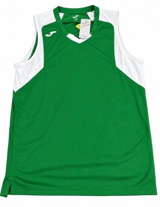 Camiseta Joma Tirantas Verde y Blanca