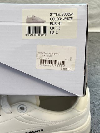 Scarpe Zu+Elements bianche taglia 41