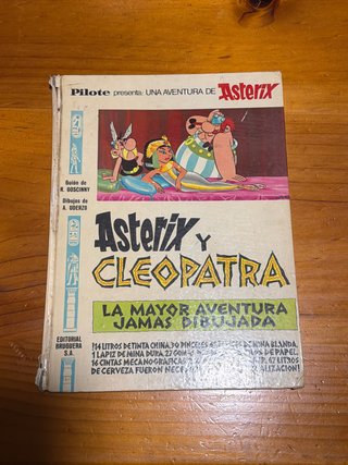 Asterix y Cleopatra. Edición del 1969