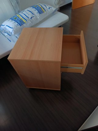 Cajonera de escritorio 3 cajones madera
