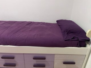 Cama nido madera 8 cajones + colchón