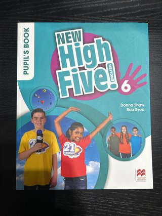 Libro texto Inglés NEW HIGH FIVE 6 PRIMARIA