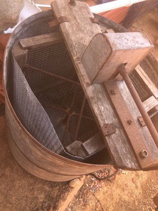 Centrífuga para cuadros de miel