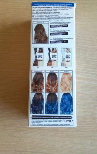 L'Oréal Coloriasta Washout Tinta Capelli Blu