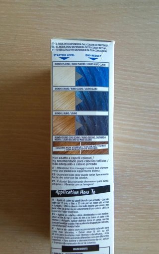 L'Oréal Coloriasta Washout Tinta Capelli Blu