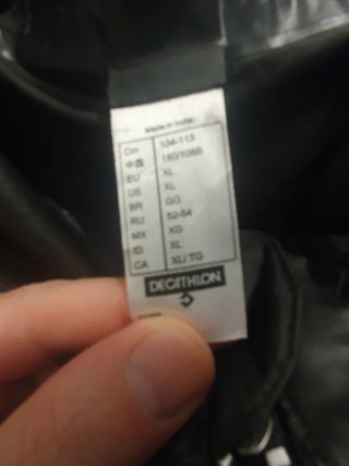 Conjunto Impermeable Decathlon Negro