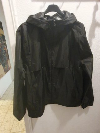 Conjunto Impermeable Decathlon Negro
