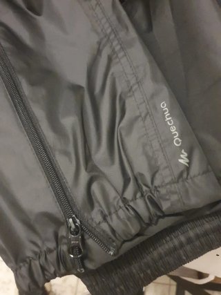 Conjunto Impermeable Decathlon Negro