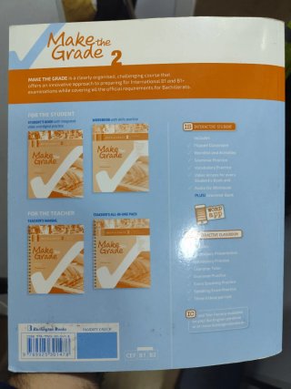 Make the Grade Bachillerato 2, Student's book