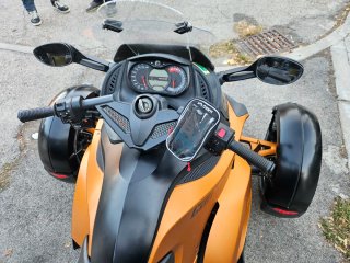 Can-Am Spyder RS Trike Naranja Carnet B de coche