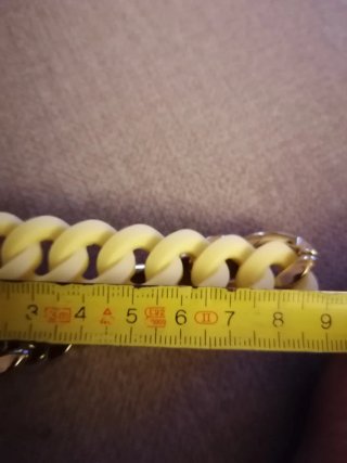 Pulsera Bimba y Lola dorada y amarilla