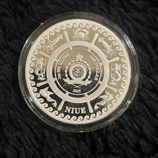 Moneda Plata 1 oz. Niue 2025 - La Sirena
