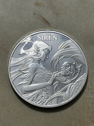 Moneda Plata 1 oz. Niue 2025 - La Sirena