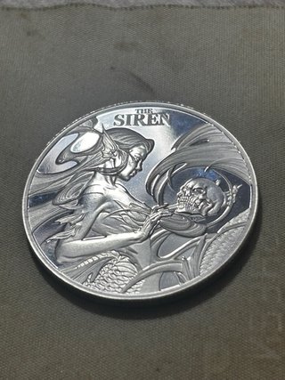 Moneda Plata 1 oz. Niue 2025 - La Sirena