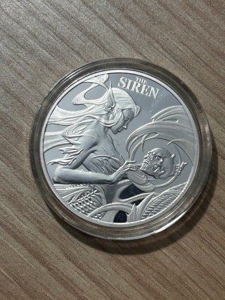 Moneda Plata 1 oz. Niue 2025 - La Sirena