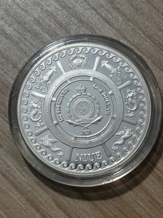 Moneda Plata 1 oz. Niue 2025 - La Sirena